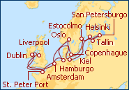 Ver el itinerario del Crucero Hechizo Celta II