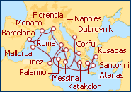 Ver el itinerario del Crucero Hechizo Mediterr�neo II 