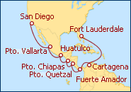 Ver el itinerario del Crucero Canal de Panam� 2013