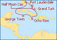 Ver el itinerario del Crucero Caribe del Sur III