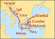Ver el itinerario del Crucero Imperios Mediterr�neos