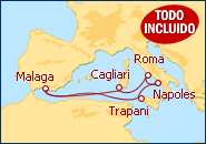 Ver el itinerario del Crucero Crucero Mayores 55 Grand Mistral Oto�o