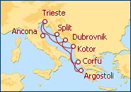 Ver el itinerario del Crucero Tierra Sagrada e Islas Azules  2013