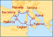 Ver el itinerario del Crucero Aromas de c�tricos 