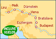 Ver el itinerario del Crucero Gran Crucero por el Danubio A I