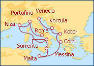 Ver el itinerario del Crucero Colecci�n Mediterr�nea 