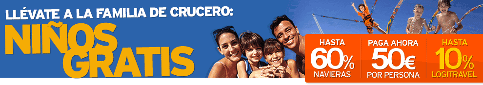 ESPECIAL CRUCEROS EN FAMILIA - NI�OS GRATIS