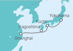 Itinerario del Crucero Japón - MSC Cruceros
