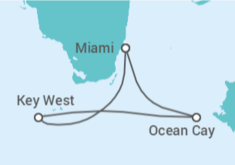 Itinerario del Crucero Estados Unidos (EE.UU.) - MSC Cruceros