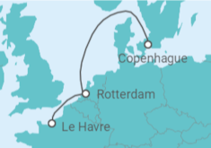 Itinerario del Crucero Holanda - MSC Cruceros