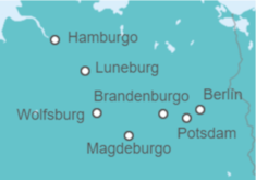 Itinerario del Crucero De Hamburgo a Berlín: descubriendo las ciudades hanseáticas - CroisiEurope
