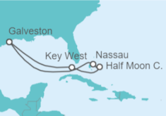 Itinerario del Crucero Estados Unidos (EE.UU.), Bahamas - Carnival Cruise Line