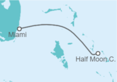 Itinerario del Crucero De Miami a Bahamas  - Carnival Cruise Line