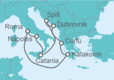 Itinerario del Crucero Grecia, Croacia, Italia - Celebrity Cruises