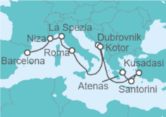 Itinerario del Crucero Islas Griegas, Italia y Croacia - Celebrity Cruises