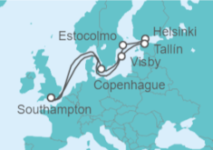 Itinerario del Crucero Dinamarca, Suecia, Finlandia, Estonia - Celebrity Cruises