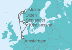 Itinerario del Crucero Noruega - Celebrity Cruises