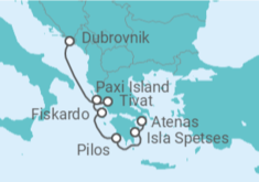 Itinerario del Crucero Grecia - Ponant