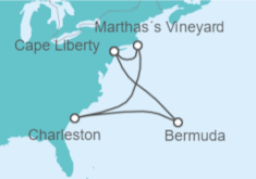Itinerario del Crucero Estados Unidos (EE.UU.), Bermudas - Celebrity Cruises