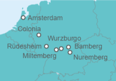 Itinerario del Crucero Crucero por tres ríos: Danubio, Main y Rhin - Panavision