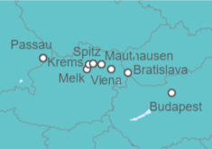 Itinerario del Crucero Paisajes del Danubio y grandes ciudades - Riverside