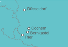 Itinerario del Crucero De Trier a Düsseldorf - Riverside