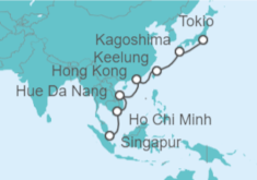 Itinerario del Crucero Japón, Taiwán, China, Vietnam - Celebrity Cruises