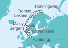 Itinerario del Crucero Noruega - Costa Cruceros