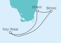 Itinerario del Crucero Noches de Fuego y Puestas de Sol - Virgin Voyages