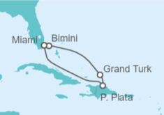 Itinerario del Crucero Gran Turca, Puerto Plata y Más  - Virgin Voyages