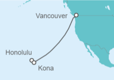Itinerario del Crucero Hawai - Royal Caribbean