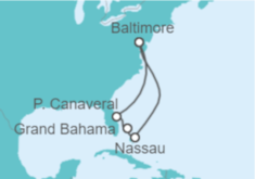 Itinerario del Crucero Estados Unidos (EE.UU.), Bahamas - Royal Caribbean
