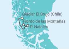Itinerario del Crucero Chile - Skorpios
