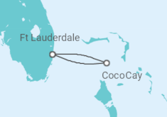 Itinerario del Crucero Estados Unidos (EE.UU.) - Royal Caribbean