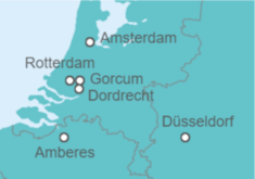 Itinerario del Crucero De Düsseldorf a Ámsterdam - Riverside