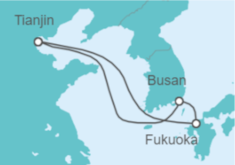 Itinerario del Crucero Corea Del Sur, Japón - Royal Caribbean