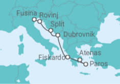 Itinerario del Crucero Croacia - Explora Journeys