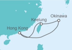 Itinerario del Crucero Japón, Taiwán - Royal Caribbean