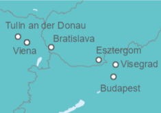 Itinerario del Crucero Austria, Hungría - Riverside