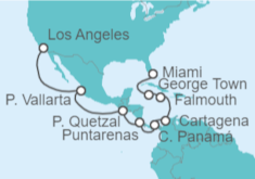 Itinerario del Crucero México, Costa Rica, Panamá, Colombia, Jamaica, Islas Caimán - Celebrity Cruises