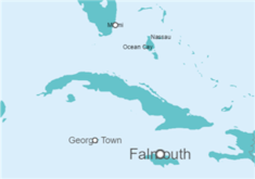 Itinerario del Crucero Bahamas, Jamaica, Islas Caimán - MSC Cruceros