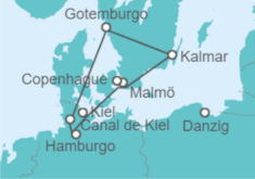 Itinerario del Crucero Suecia, Dinamarca - Hapag-Lloyd Cruises