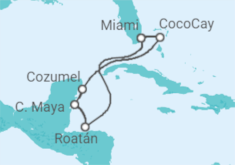 Itinerario del Crucero Caribe Occidental & Perfect Day - Royal Caribbean