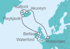 Itinerario del Crucero Islandia e Irlanda - Celebrity Cruises