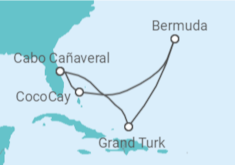 Itinerario del Crucero Bermudas - Royal Caribbean