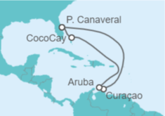 Itinerario del Crucero Curaçao, Aruba - Royal Caribbean