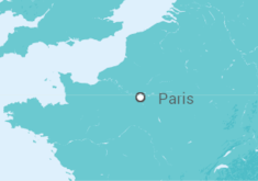 Itinerario del Crucero Escapada parisina  - CroisiEurope