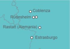 Itinerario del Crucero El Rin esencial  - CroisiEurope