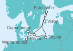Itinerario del Crucero Polonia, Suecia, Dinamarca - MSC Cruceros