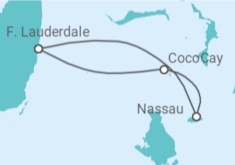 Itinerario del Crucero Miami & Mini Crucero por Bahamas - Celebrity Cruises